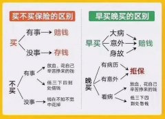 <b>保险早买和晚买的差别有多大？</b>